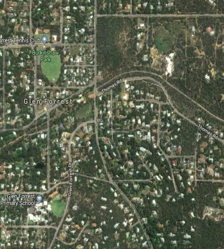 Glen Forrest suburbs